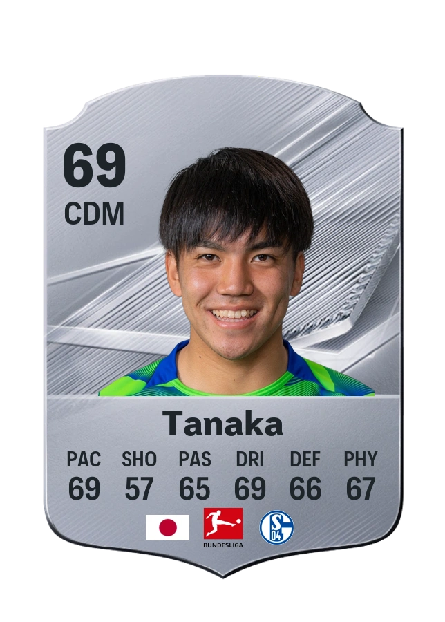 Carta Common de Satoshi Tanaka, overall 69