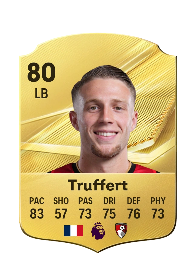 Adrien Truffert, karta Common, ocena 80