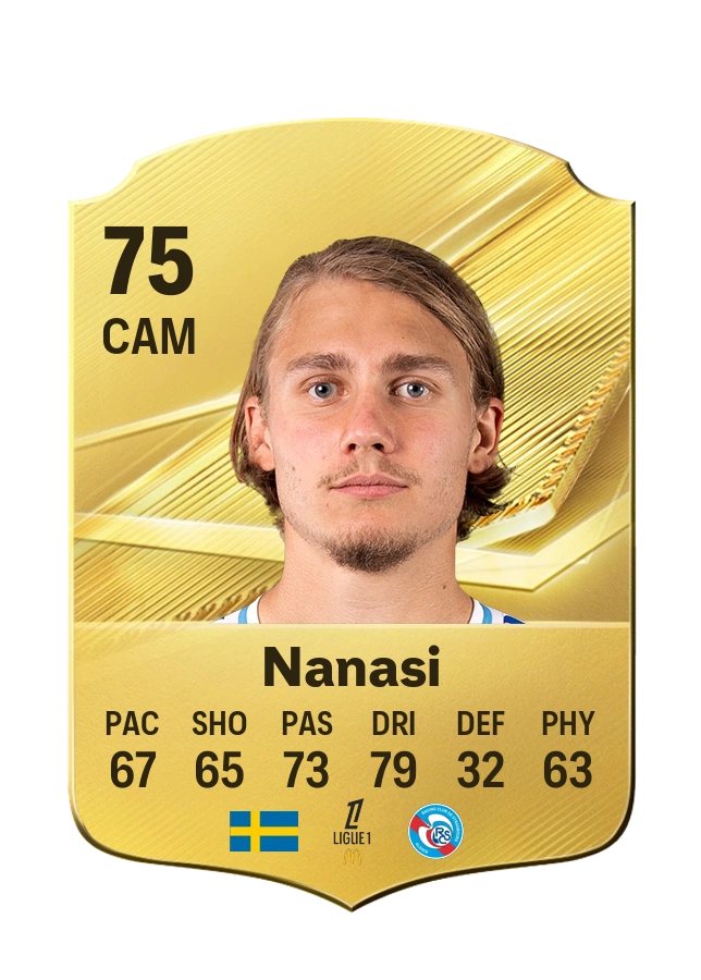 Carte Common de Sebastian Nanasi, note 75