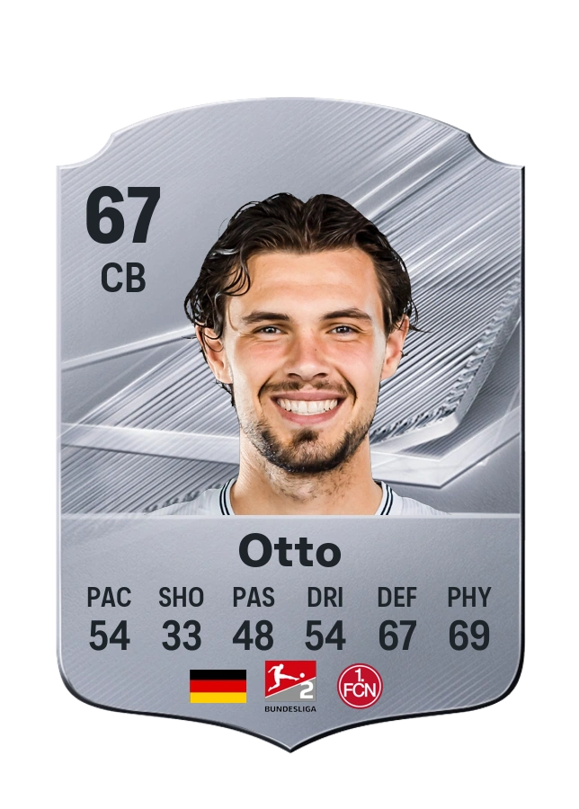Fynn Otto, Common card, rated 67