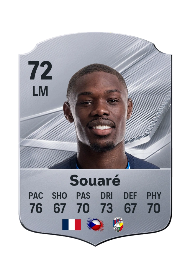 Cheick Souaré, karta Common, ocena 72