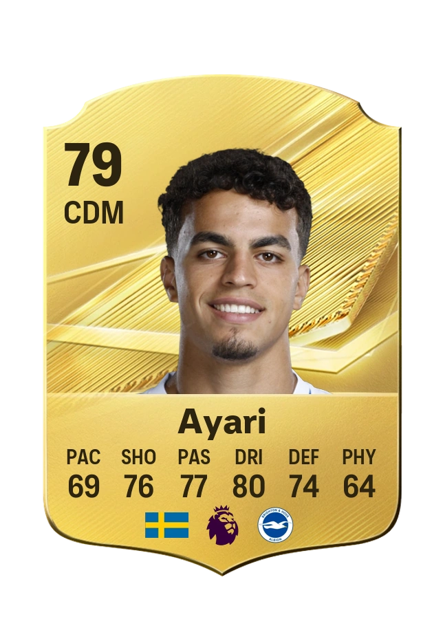 Yasin Ayari, Common kartı, reyting 79