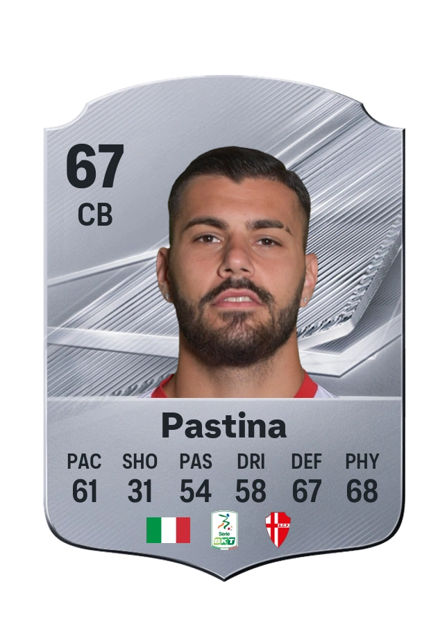 Christian Pastina, karta Common, ocena 67