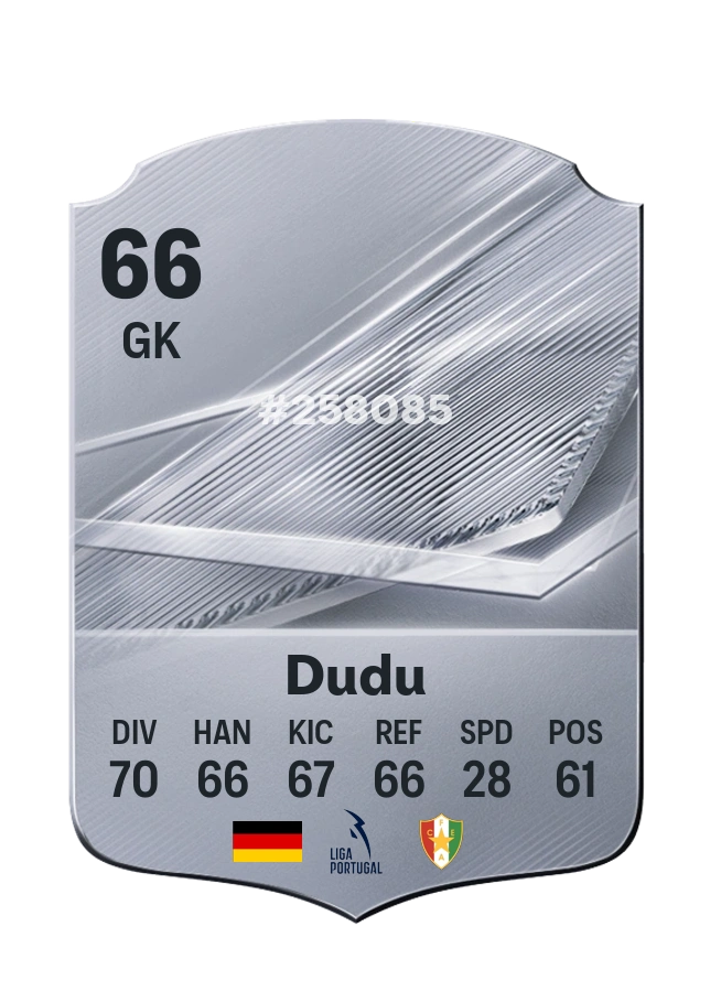 Dudu, Common card, rated 66
