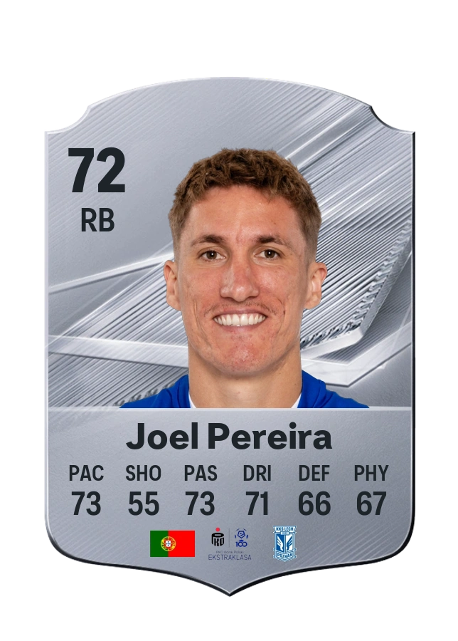 Joel Pereira, Common card, rated 72