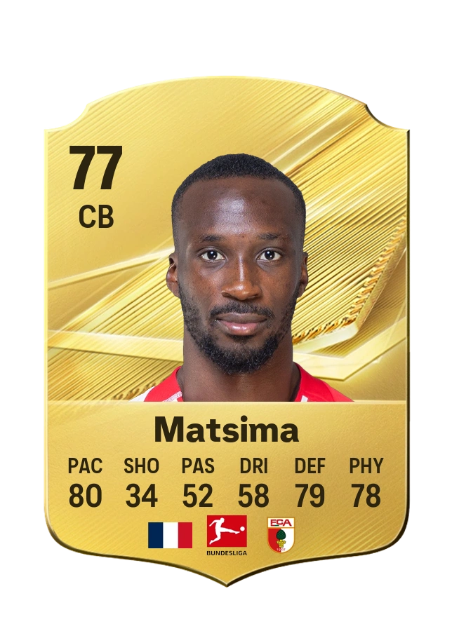 Carta Common di Chrislain Matsima, valutazione 77