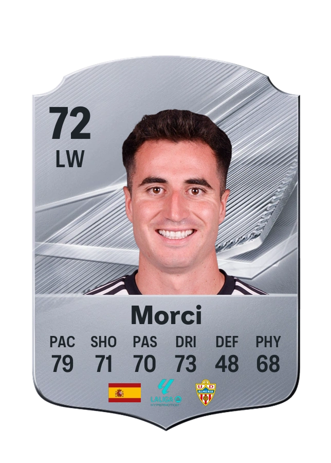 Morci, Common card, rated 72