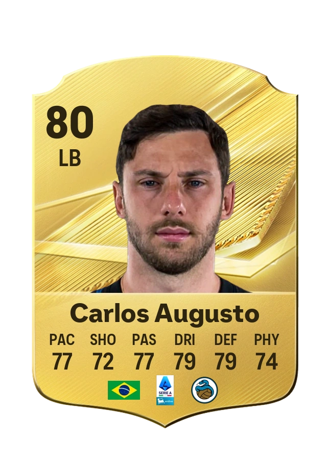 Carlos Augusto, karta Common, ocena 80