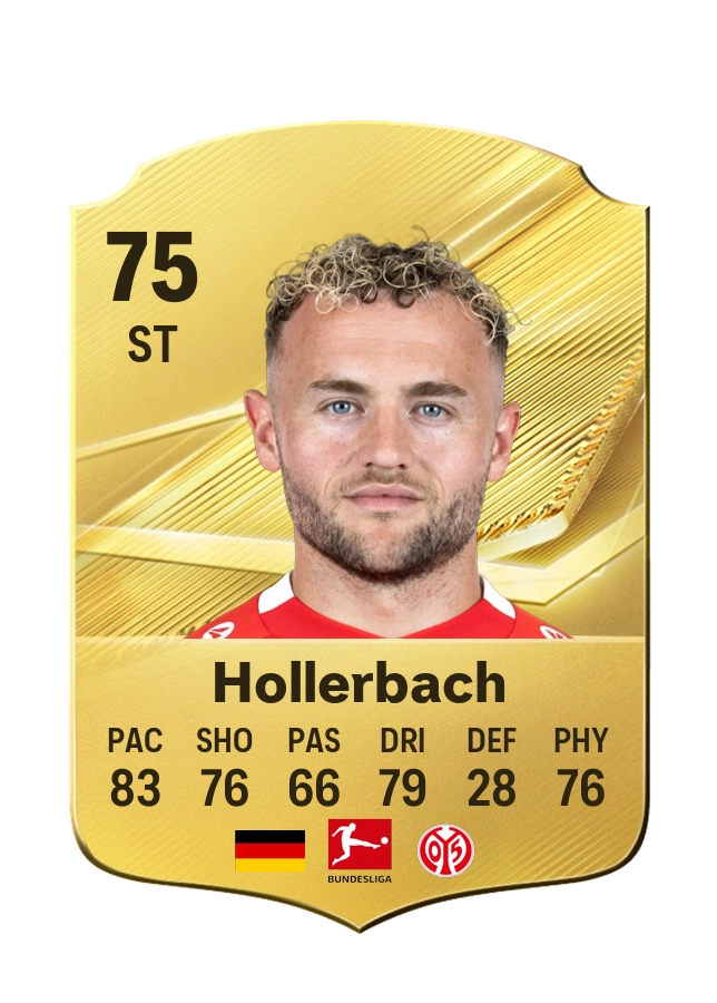 Benedict Hollerbach, Common kartı, reyting 75