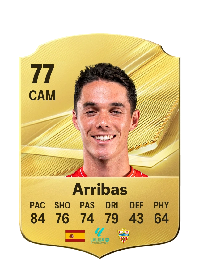 Arribas, karta Common, ocena 77