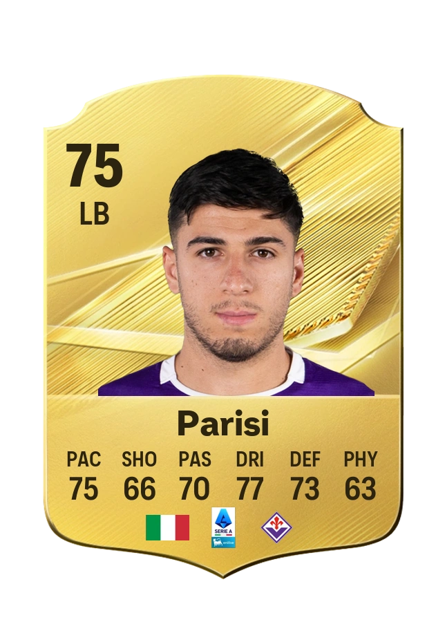 Fabiano Parisi, Common card, rated 75
