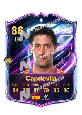Capdevila, Base Hero-kaart, rating 86
