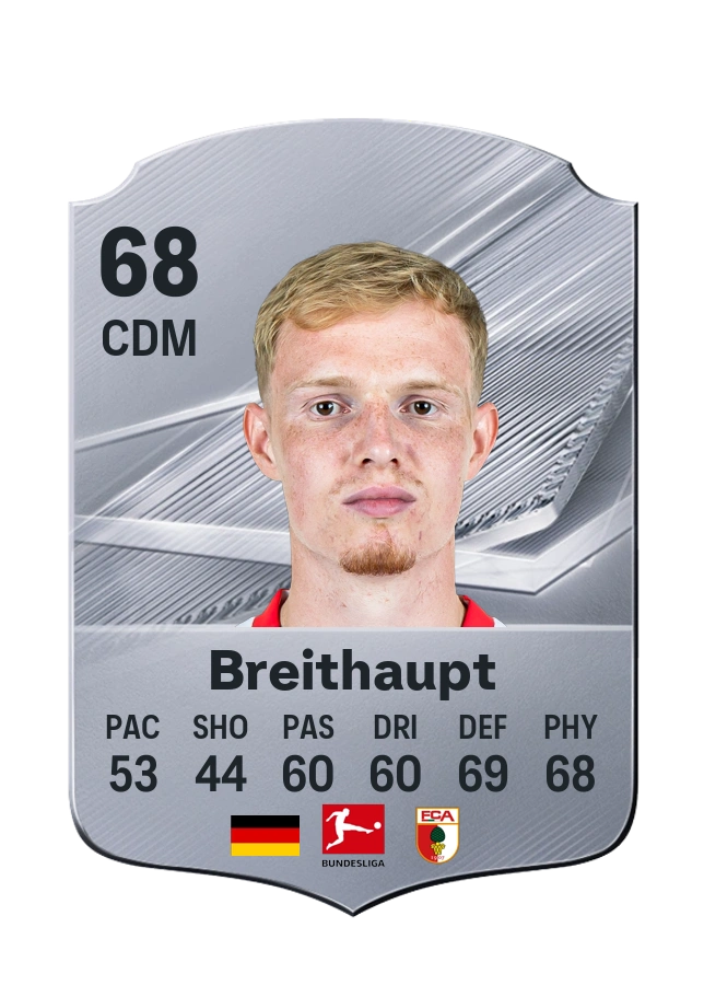 Tim Breithaupt, Common card, rated 68