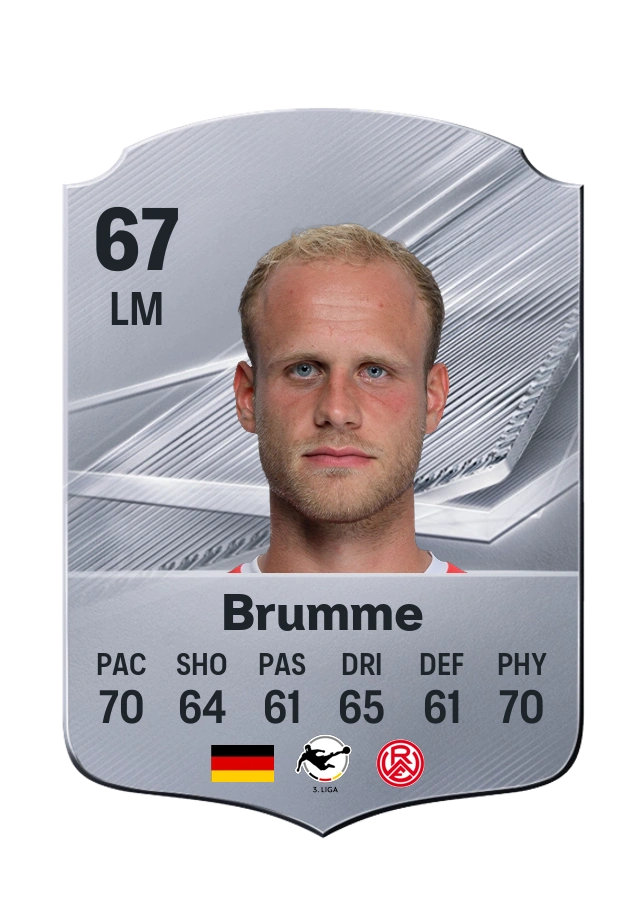 Lucas Brumme, karta Common, ocena 67