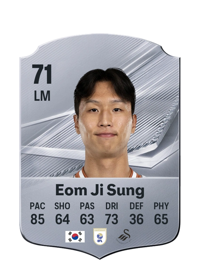Eom Ji Sung, karta Common, ocena 71
