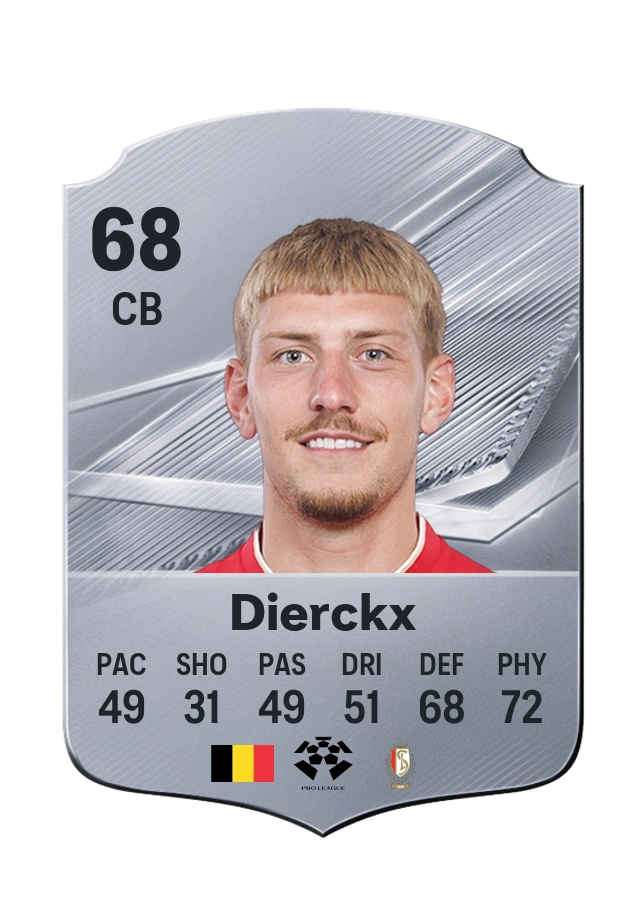 Daan Dierckx, Common kartı, reyting 68