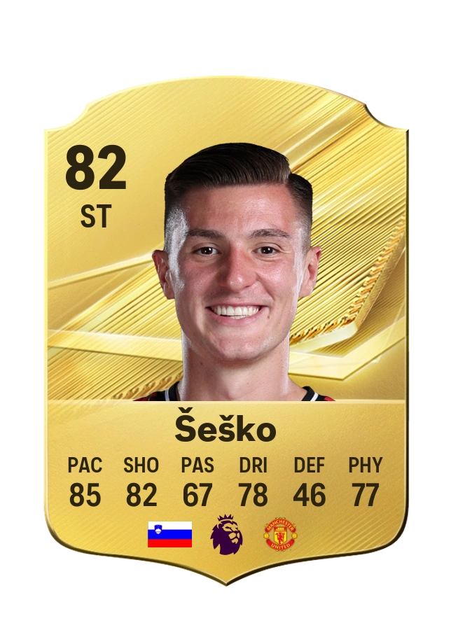Benjamin Šeško, Common kartı, reyting 82