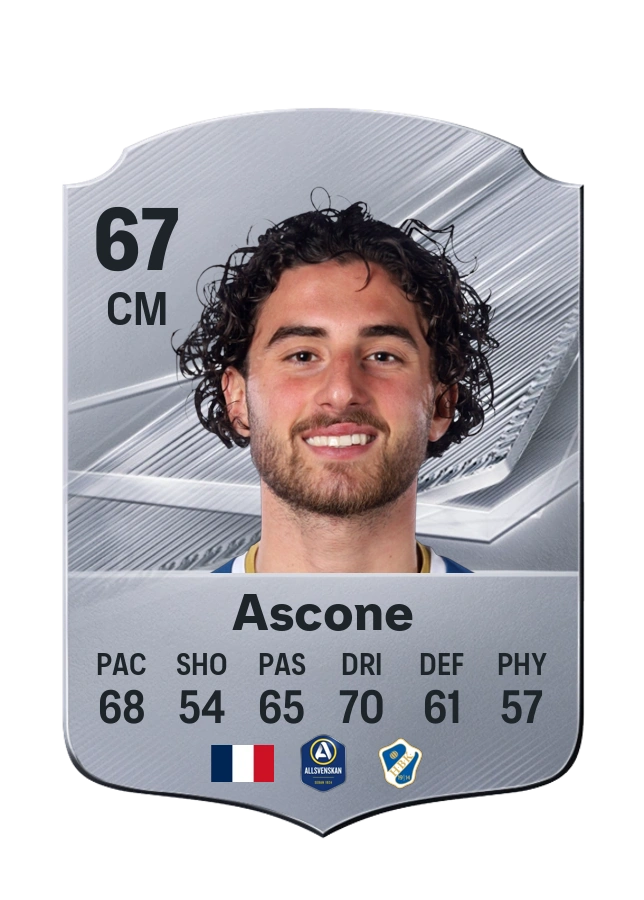 Carta Common di Rocco Ascone, valutazione 67
