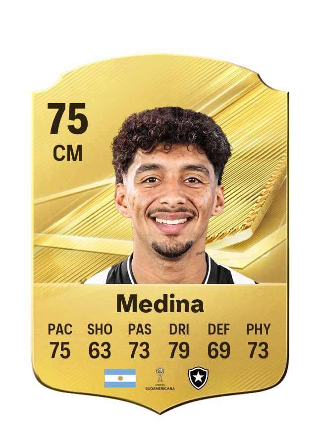 Carte Common de Cristian Medina, note 75