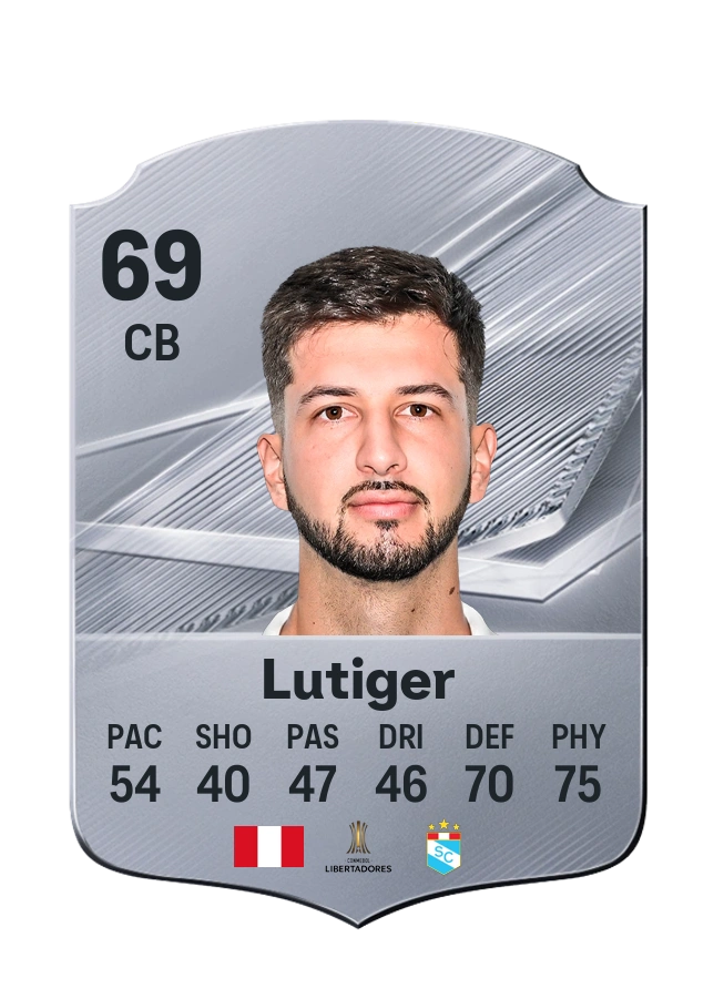 Rafael Lutiger, Common kartı, reyting 69