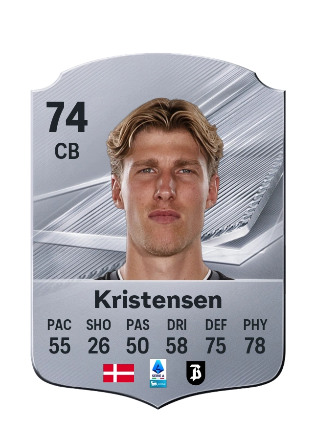 Thomas Kristensen, Common card, rated 74