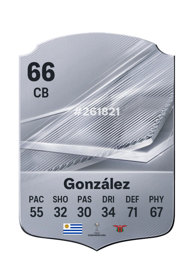 Carta Common de Martín González, overall 66