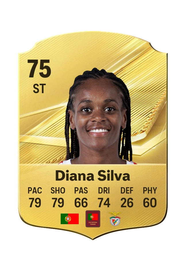 Diana Silva, Common card, rated 75