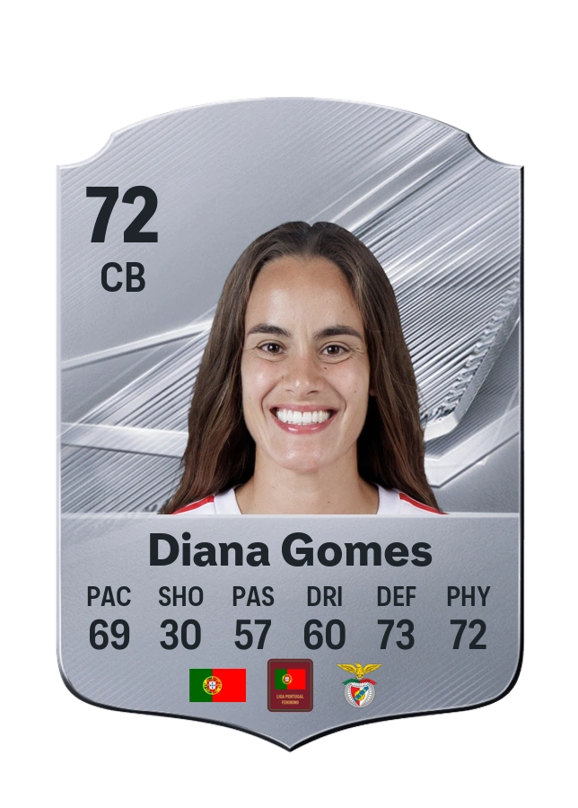 Carta Common de Diana Gomes, overall 72