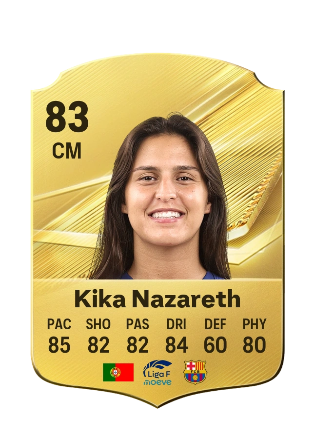 Kika Nazareth, Common card, rated 83