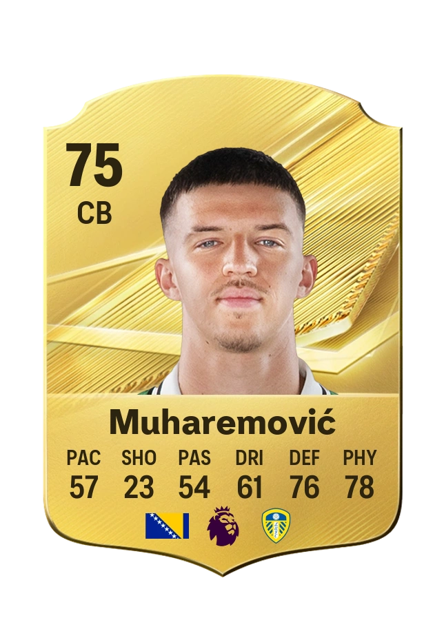 Carta Common de Tarik Muharemović, overall 75