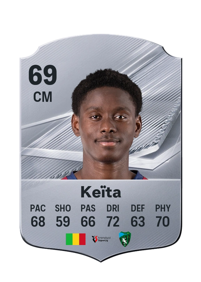 Habib Keïta, Common kartı, reyting 69