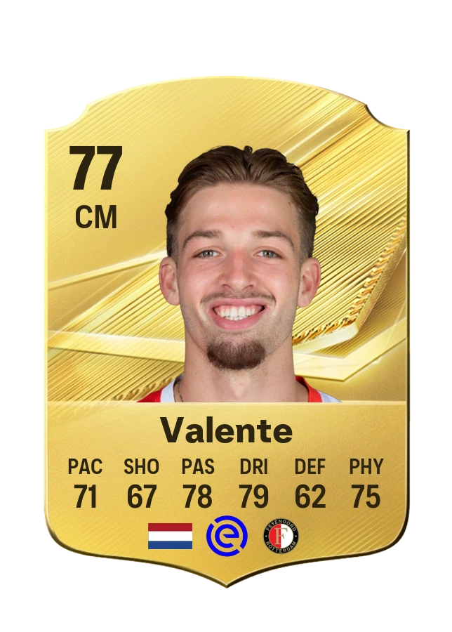 Carta Common de Luciano Valente, valoración 77