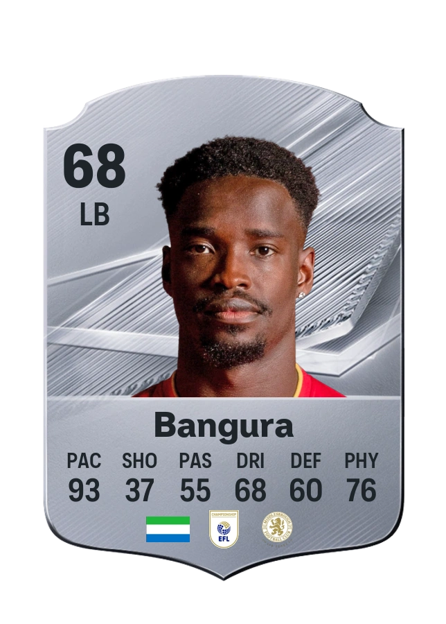 Alex Bangura, Common-kaart, rating 68