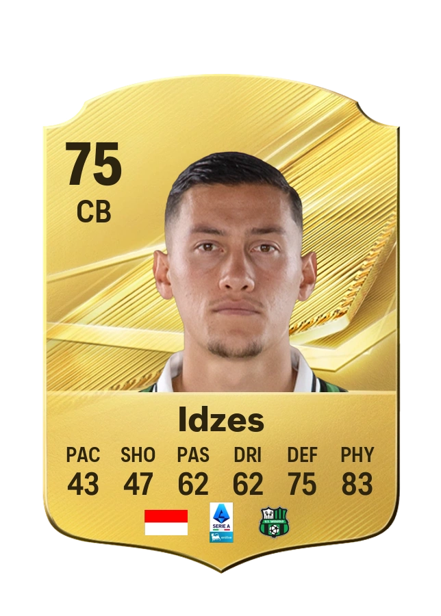 Jay Idzes, karta Common, ocena 75