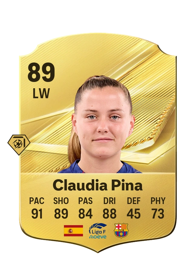 Common-Karte von Claudia Pina, Wertung 89