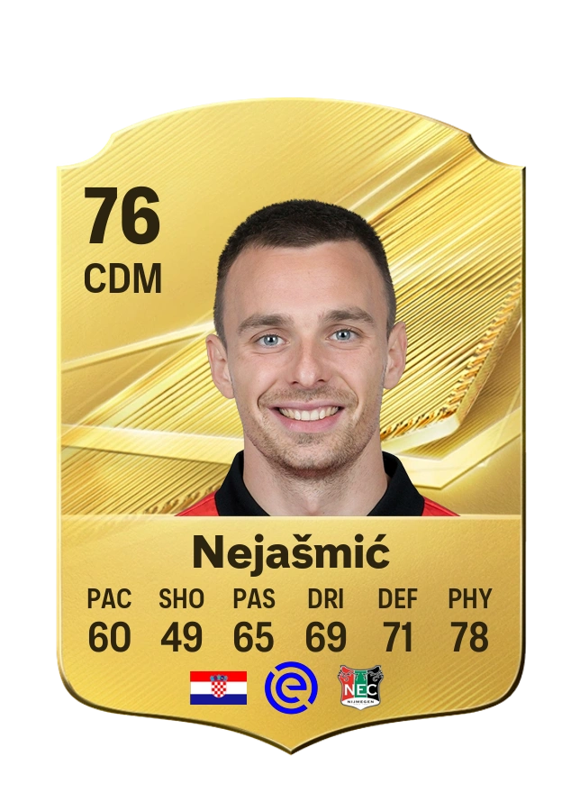 Darko Nejašmić, karta Common, ocena 76