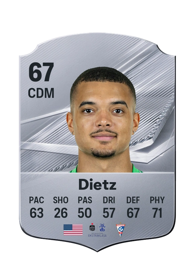 Carta Common de Maximilian Dietz, overall 67