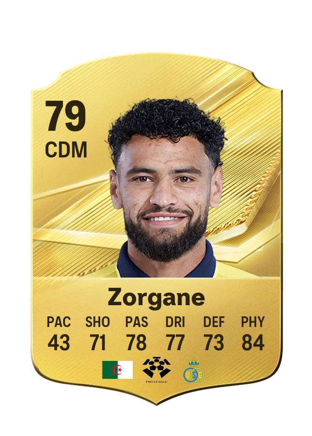 Adem Zorgane, karta Common, ocena 79