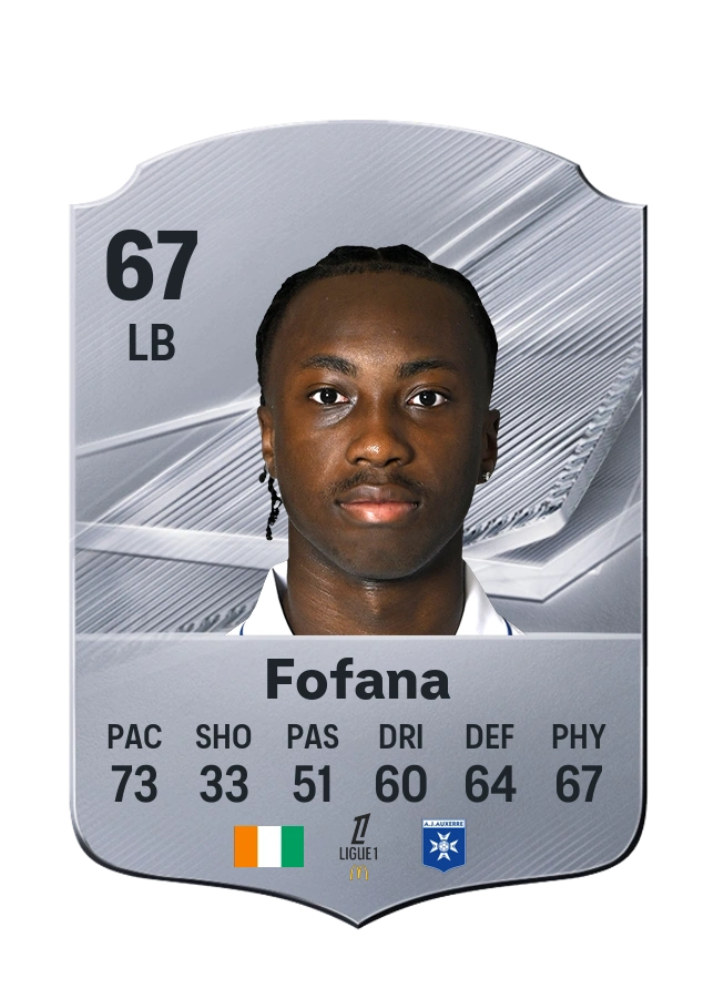 Sékou Fofana, karta Common, ocena 67