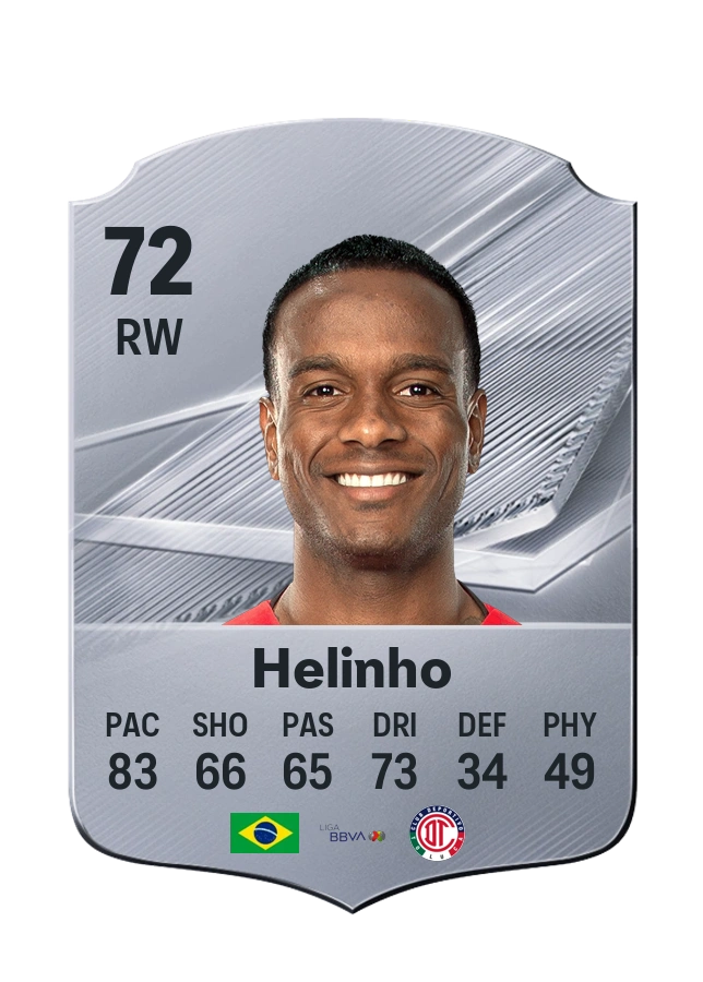 Helinho, Common-kaart, rating 72