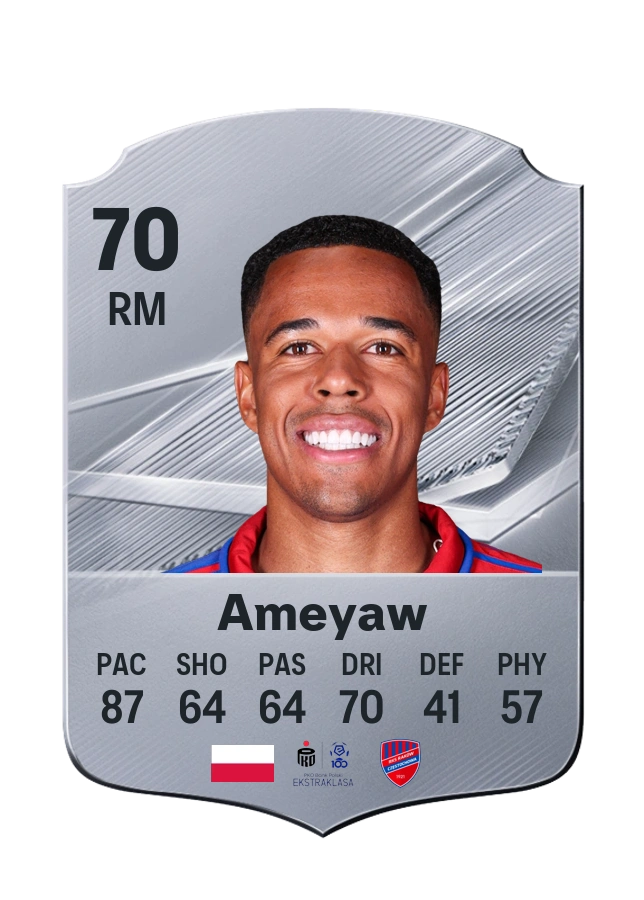 Carta Common de Michael Ameyaw, overall 70