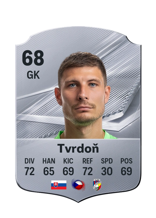 Marián Tvrdoň, Common card, rated 68