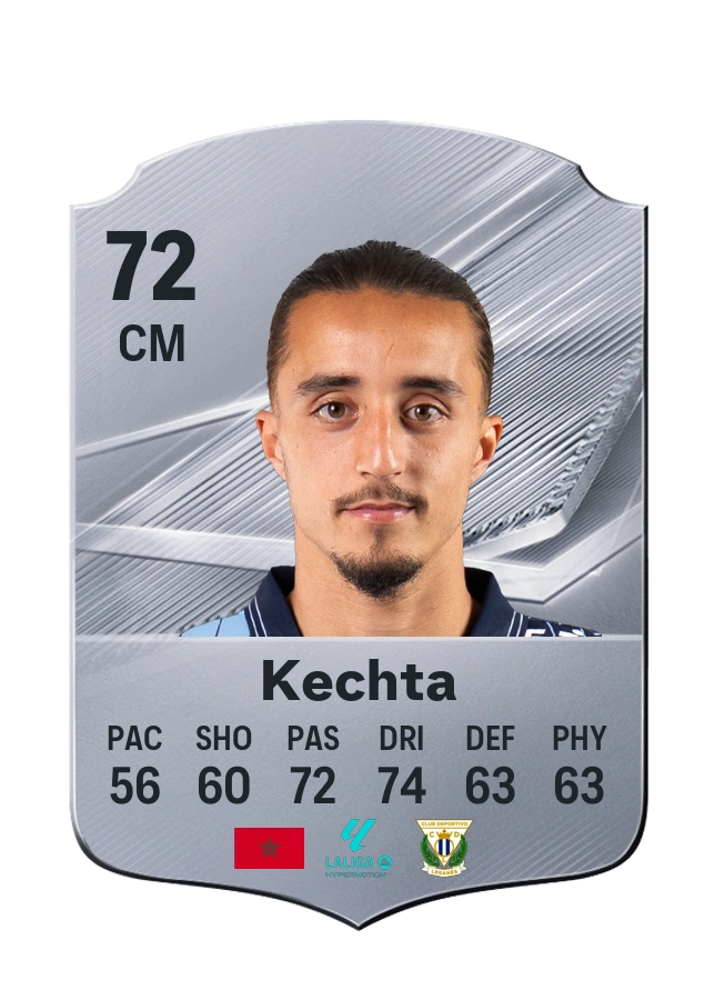 Yassine Kechta, Common card, rated 72