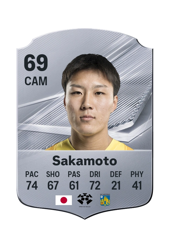 Isa Sakamoto, Common card, rated 69