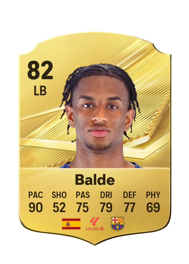 Balde، بطاقة Common، بتقييم 82