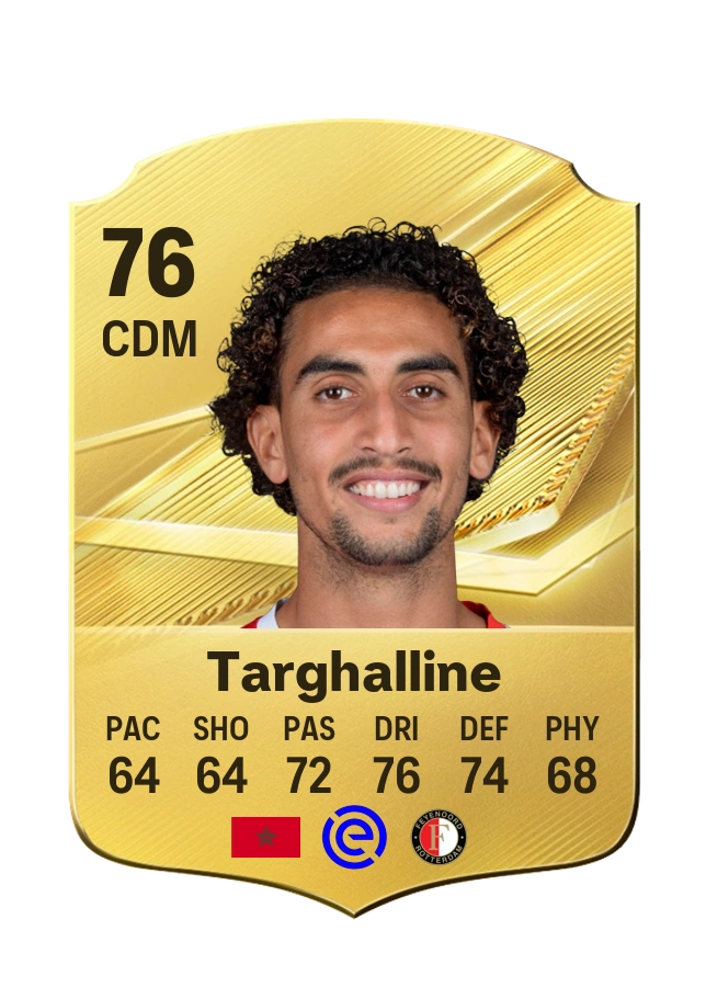 Carta Common di Oussama Targhalline, valutazione 76