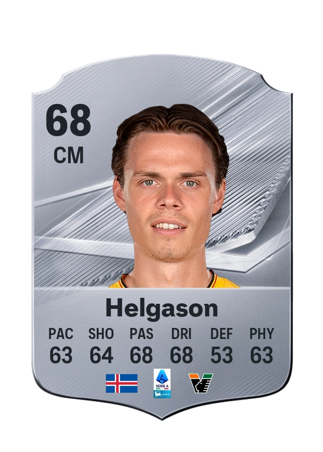 Carta Common di Þórir Jóhann Helgason, valutazione 68