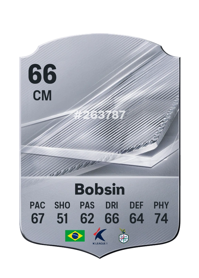 Bobsin، بطاقة Common، بتقييم 66