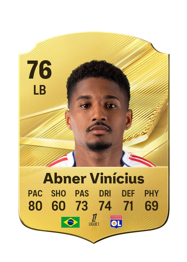 Carta Common di Abner Vinícius, valutazione 76