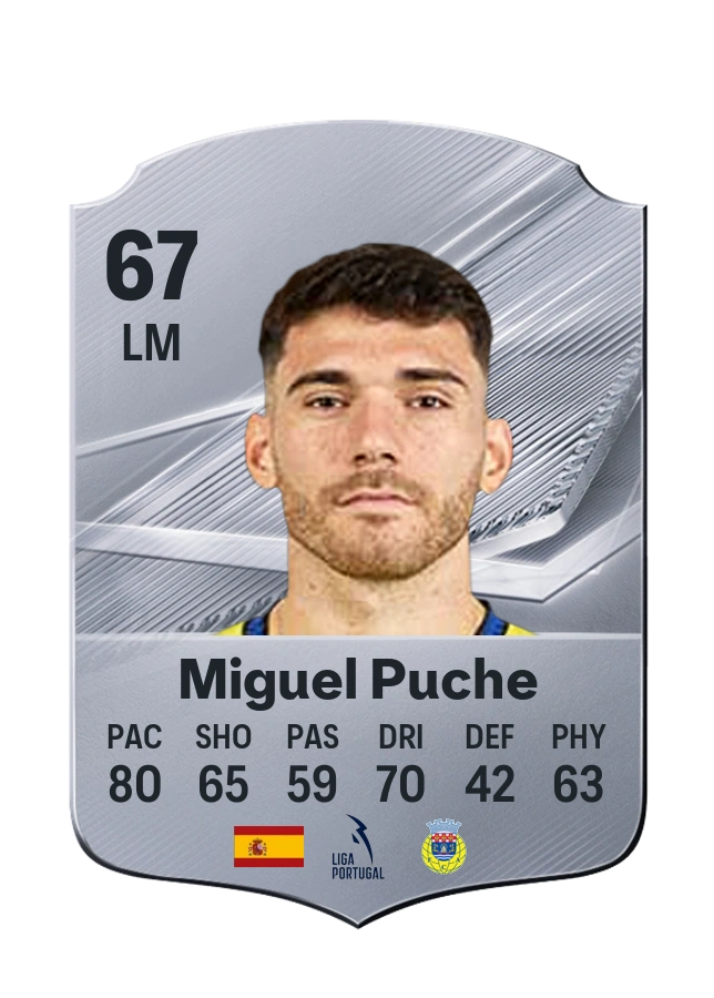 Carta Common di Miguel Puche, valutazione 67